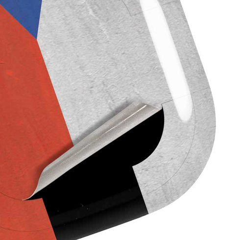 Czech Republic Flag Distressed Galaxy Buds Pro Skin